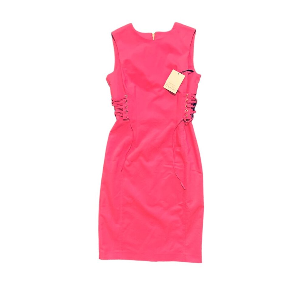 CALVIN KLEIN | Pink Corset Dress